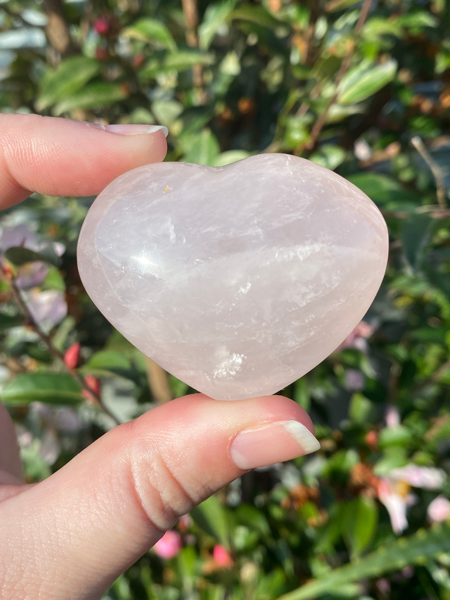 Rose Quartz Heart -85g