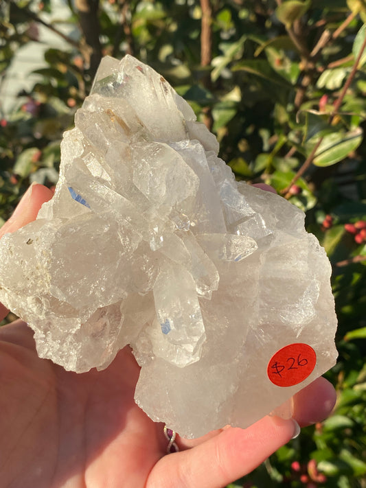 Clear Quartz Cluster - 351g