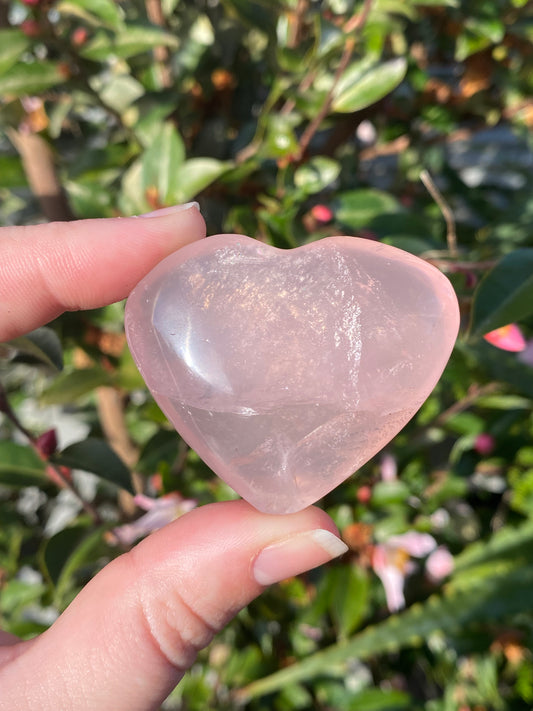 Rose Quartz Heart -55g