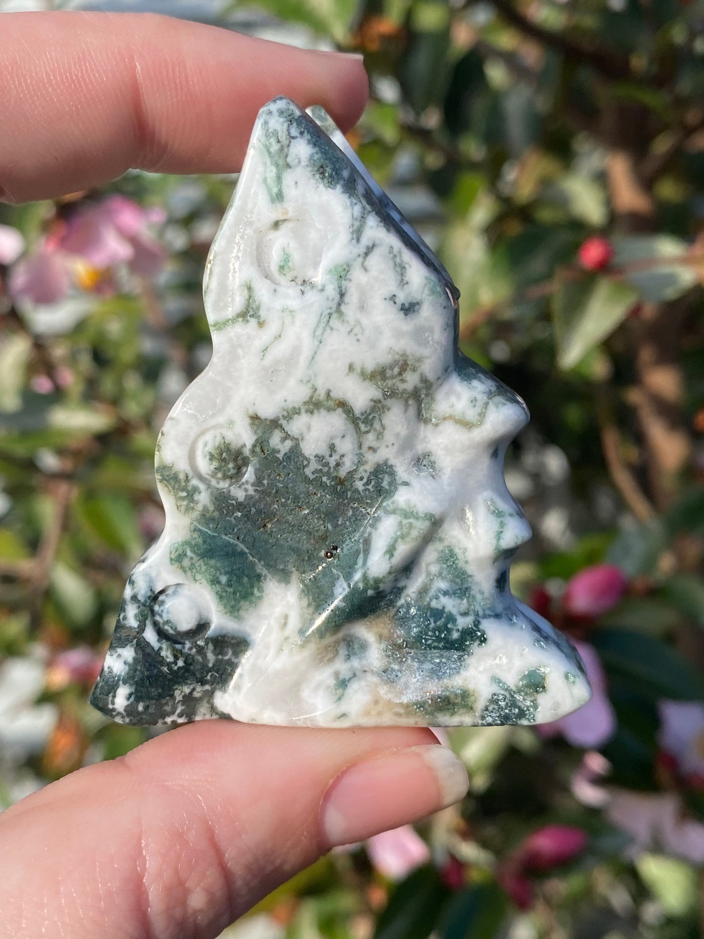 Moss Agate Fairy