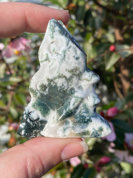 Moss Agate Fairy