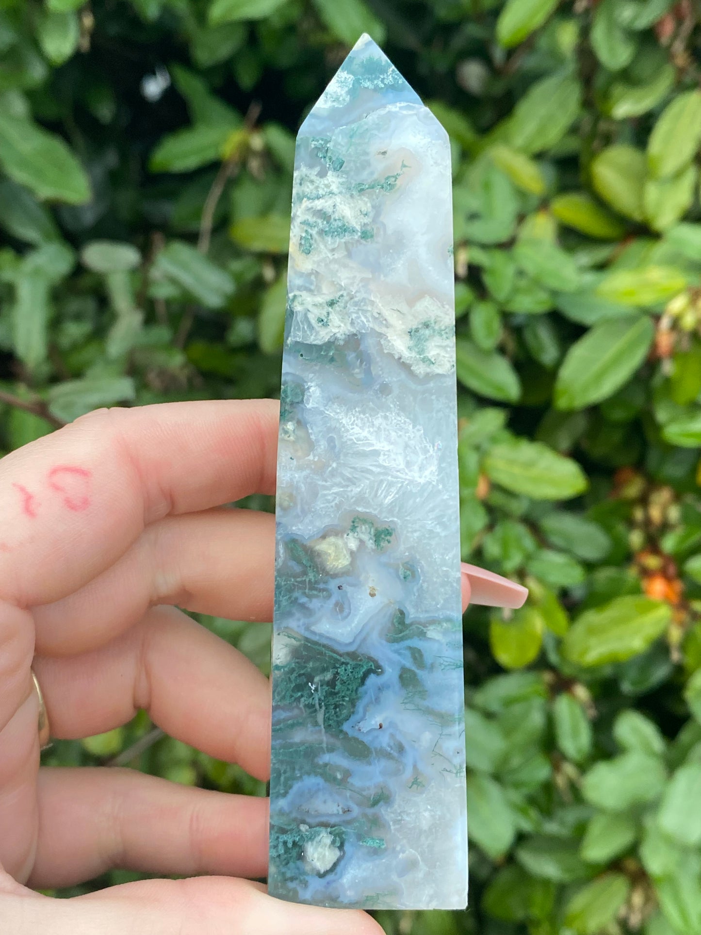 Moss Agate Tower - 156g