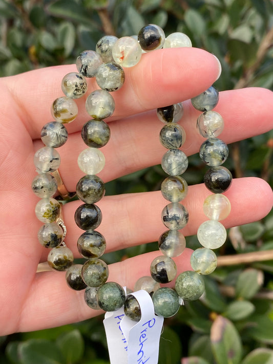 Prehnite 8mm Bracelet