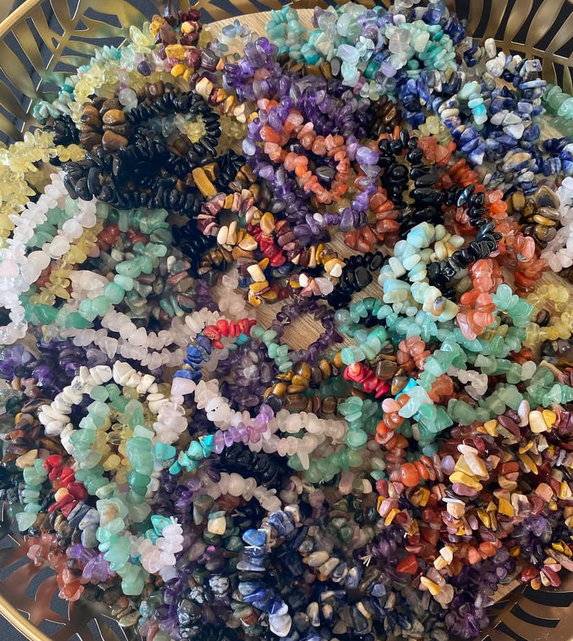Crystal Chip Bracelet
