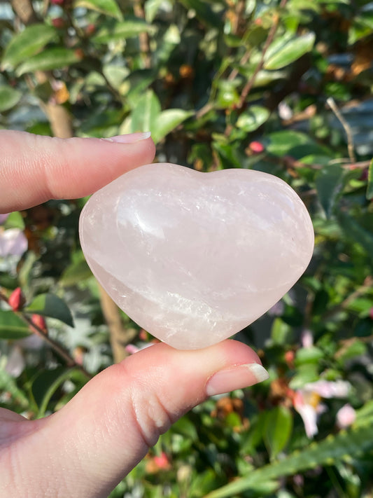 Rose Quartz Heart -85g