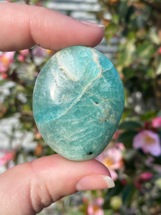 Amazonite Palm Stone - 25g