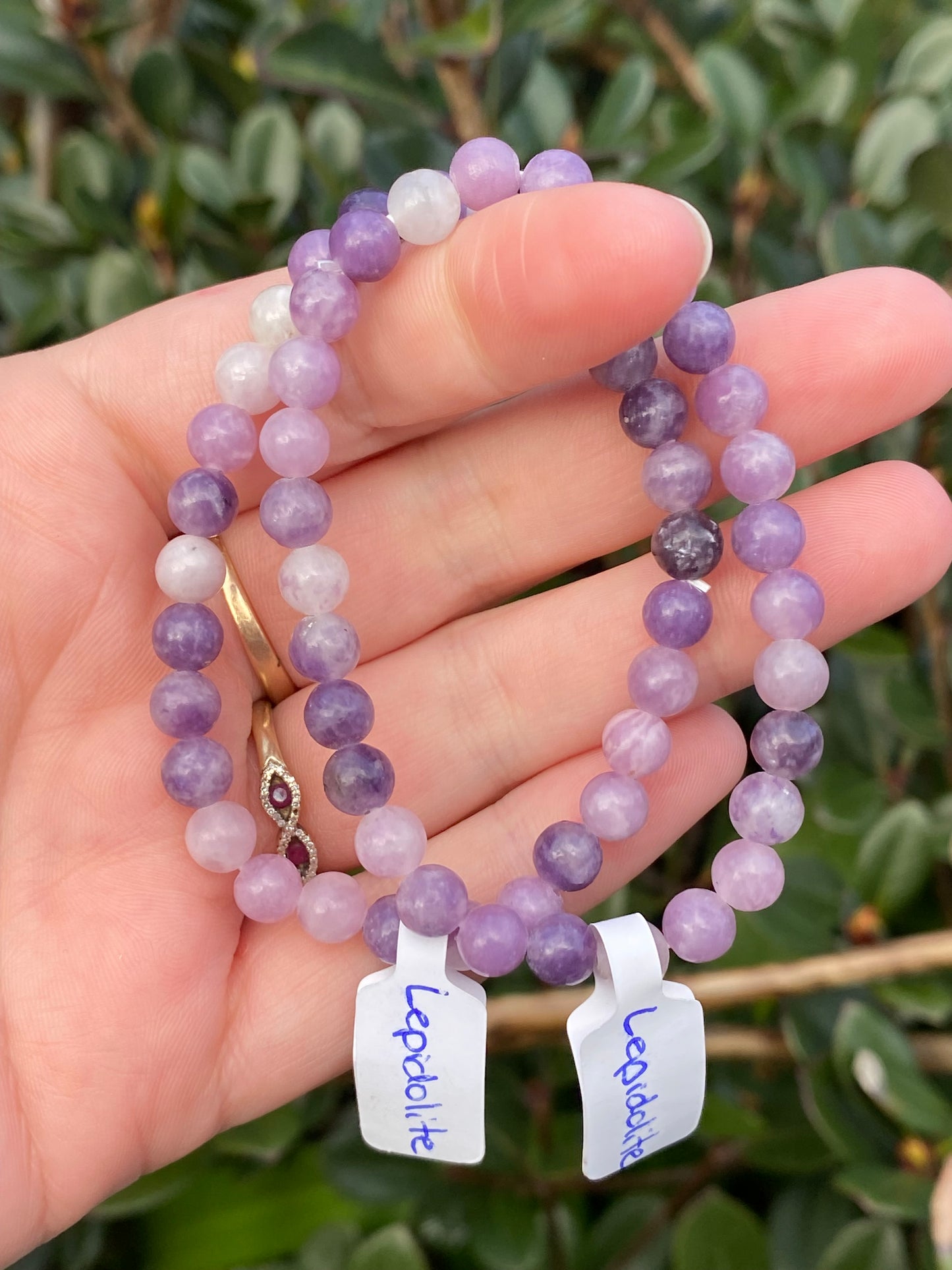 Lepidolite 6mm Bracelet