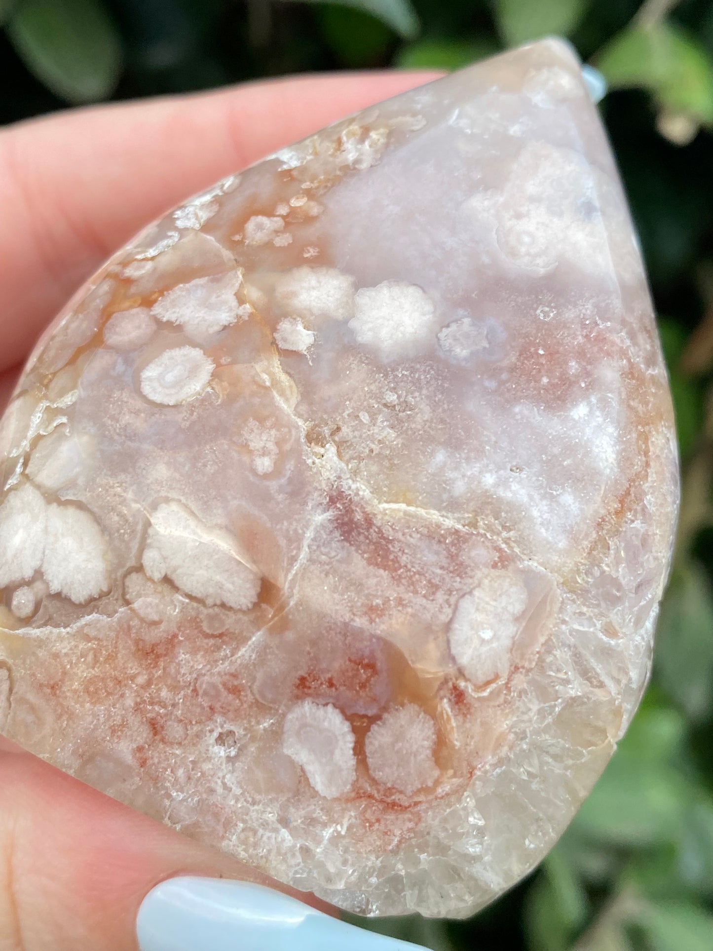 Flower Agate Flame -178g