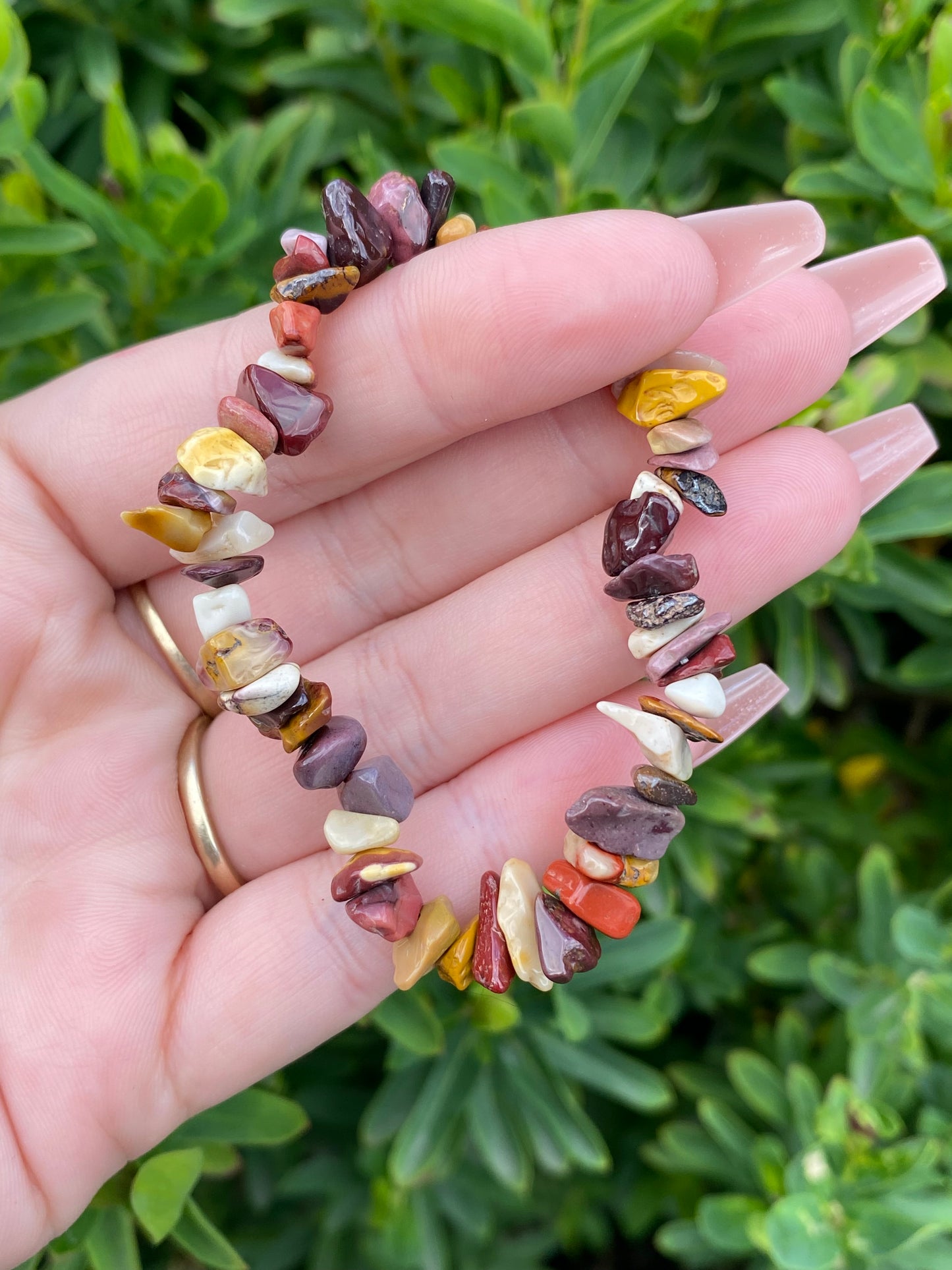 Mookaite Chip Bracelet