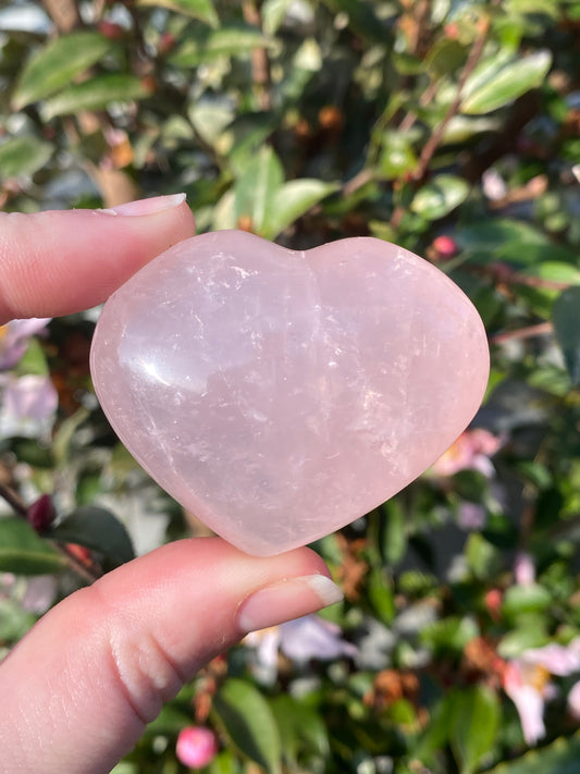 Rose Quartz Heart - 77g