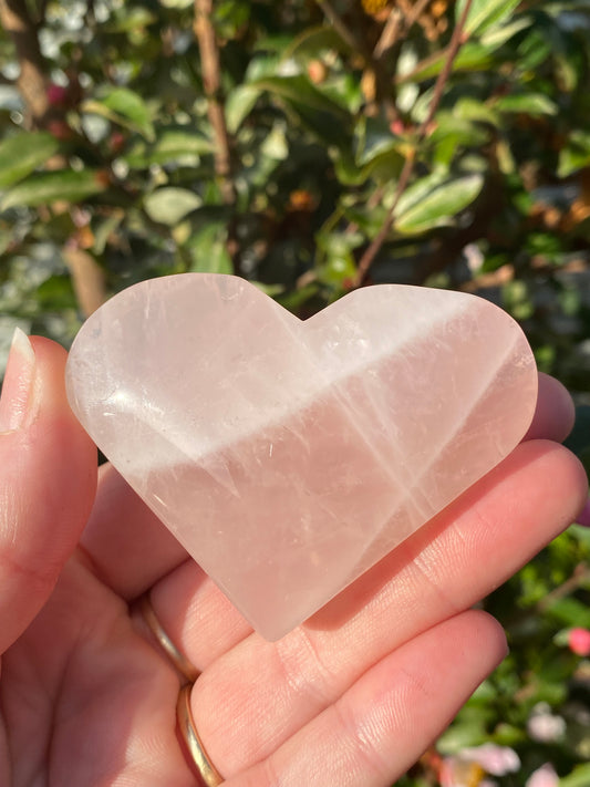 Rose Quartz Heart - 101g