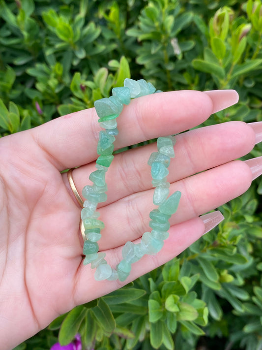 Aventurine Chip Bracelet