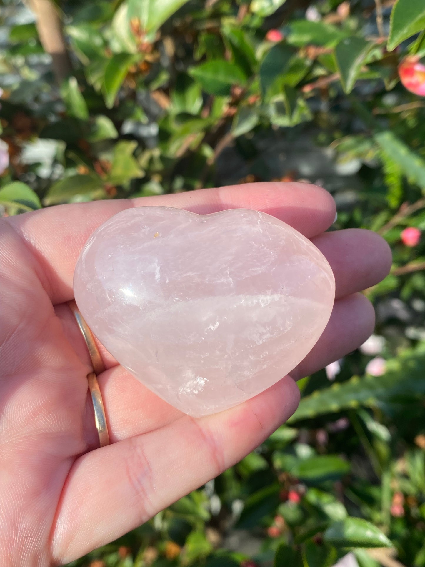 Rose Quartz Heart -85g