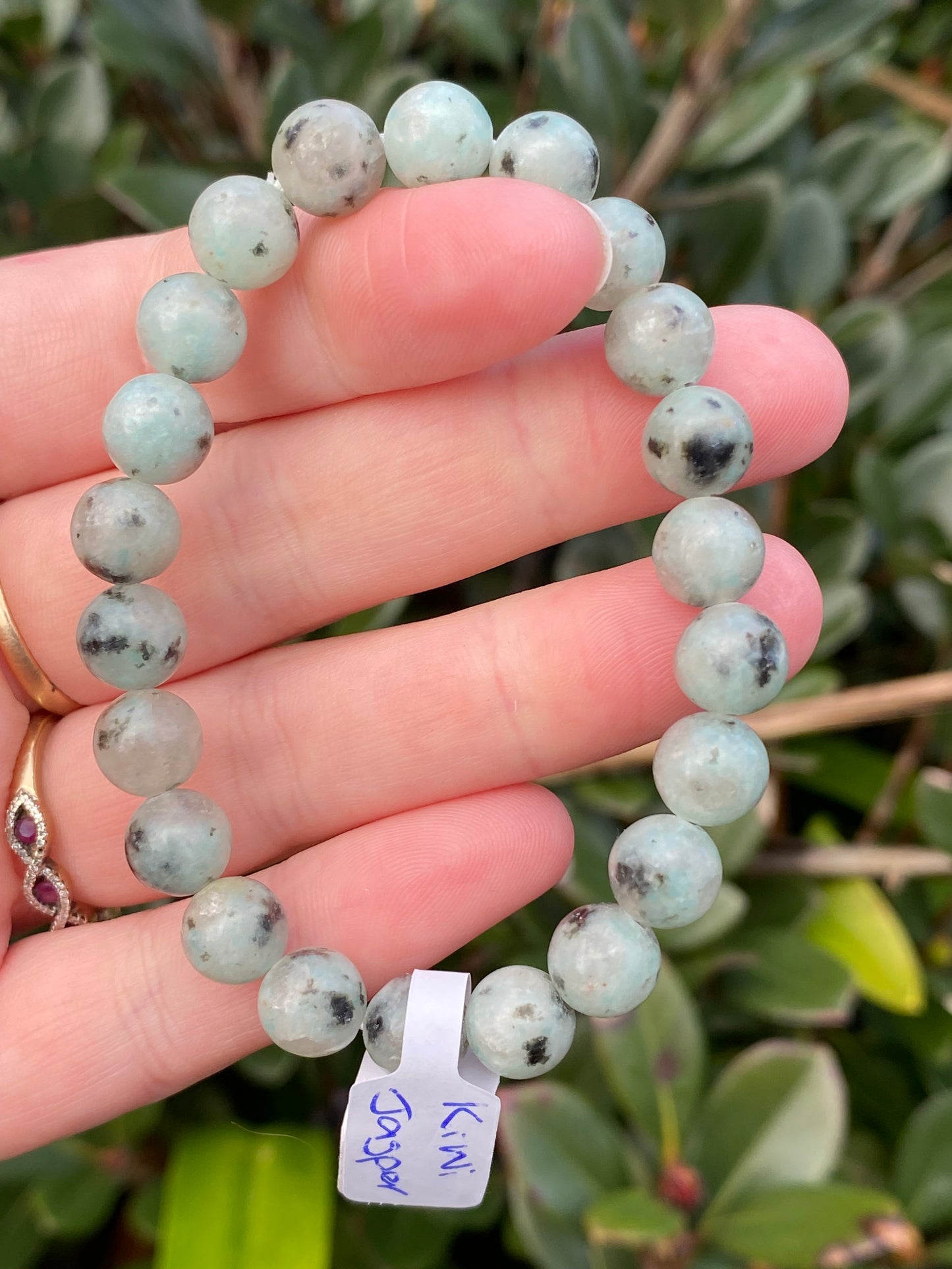 Kiwi Jasper 8mm Bracelet