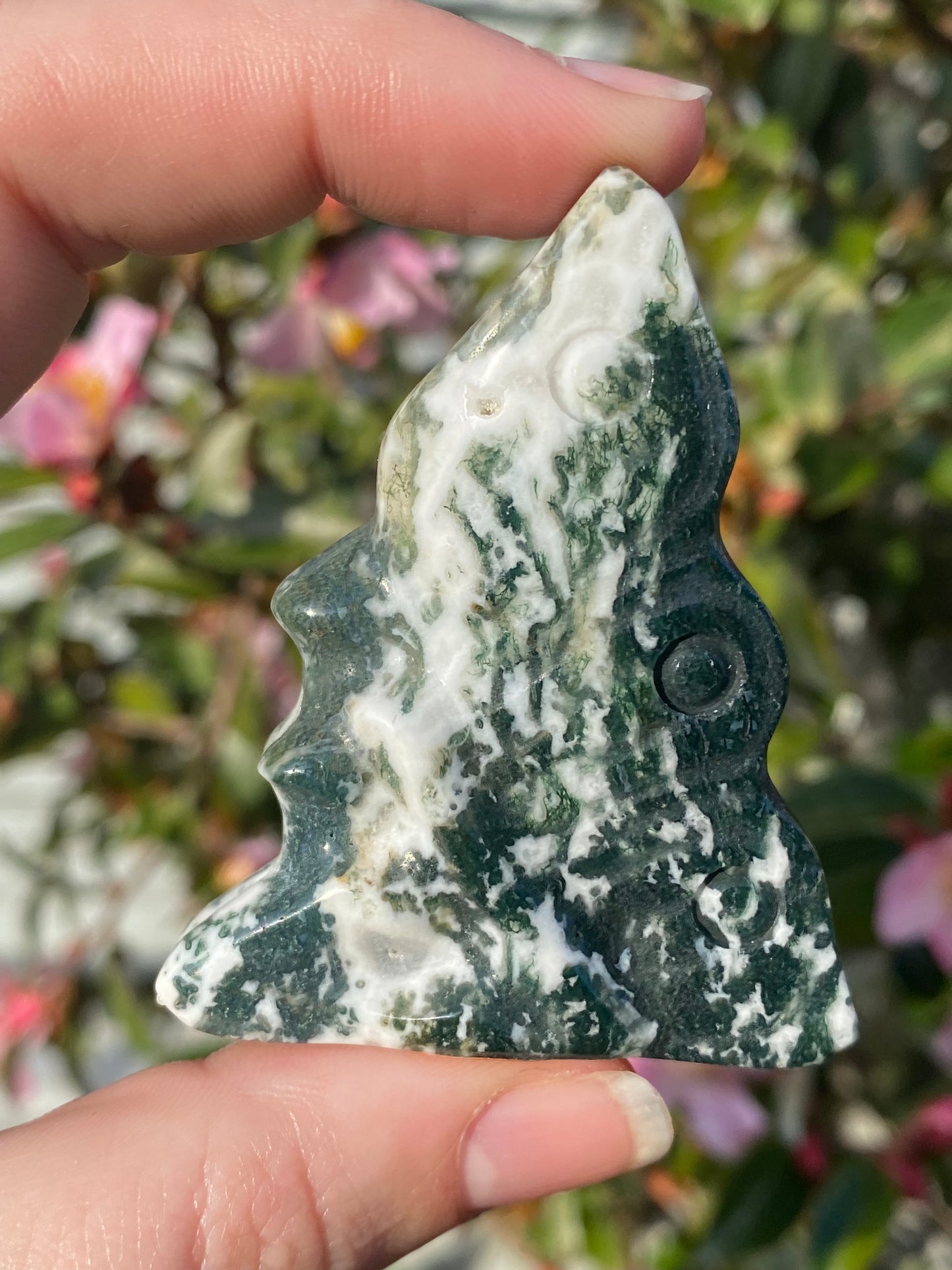 Moss Agate Fairy