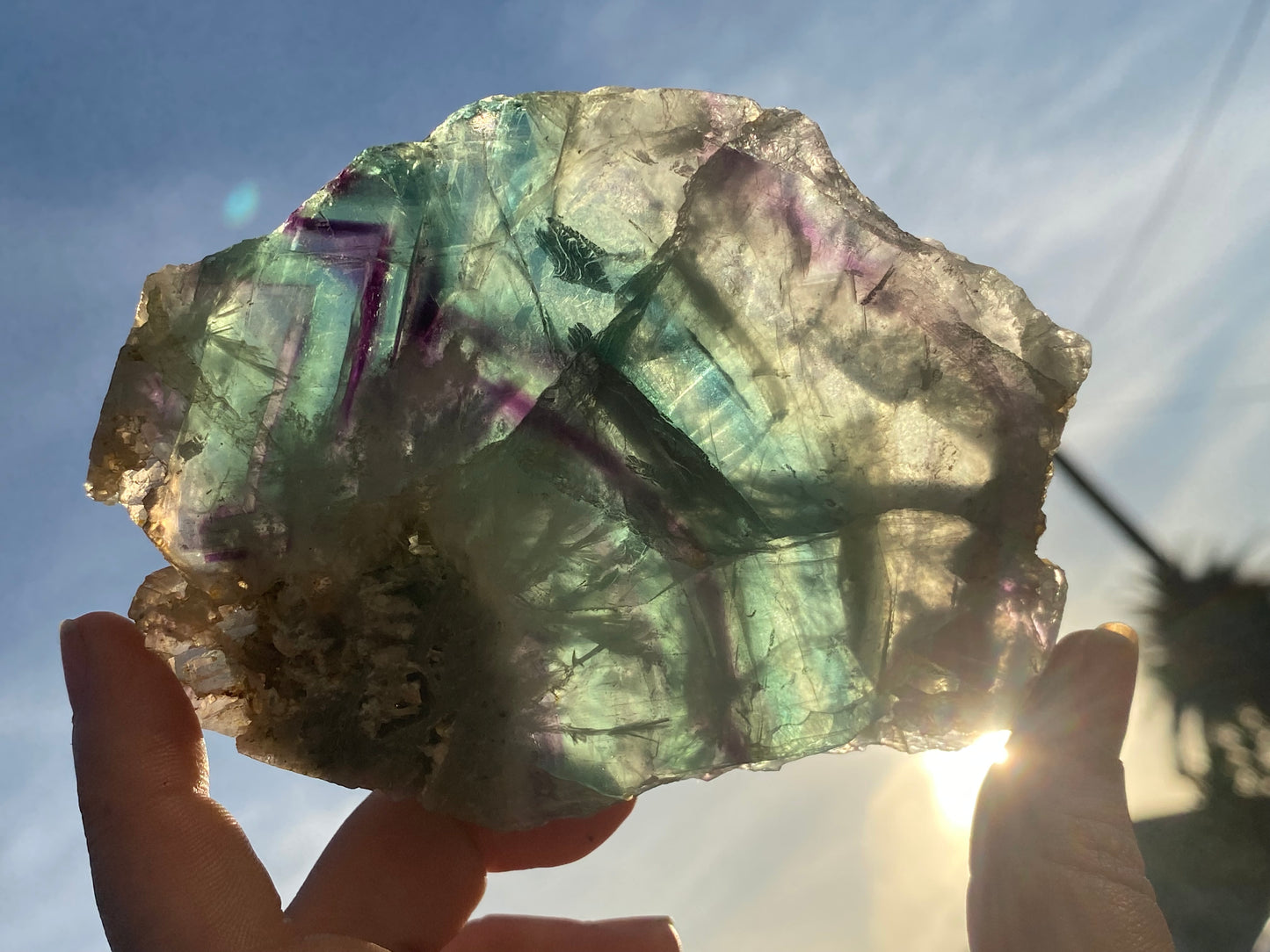 Fluorite Slab - 244g