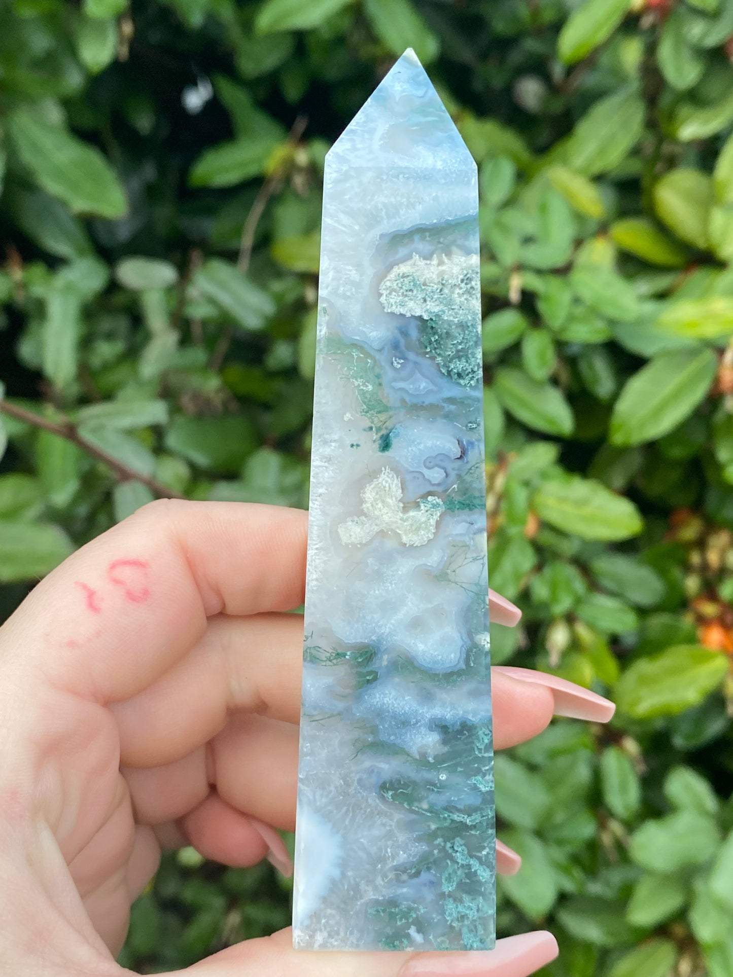 Moss Agate Tower - 156g