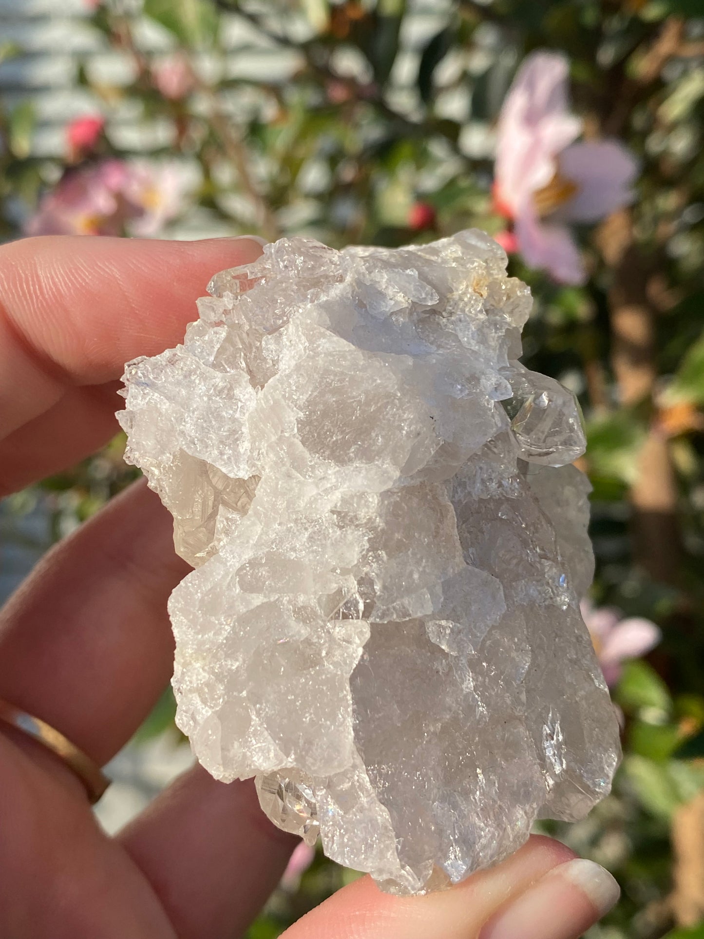 Clear Quartz Cluster - 157g