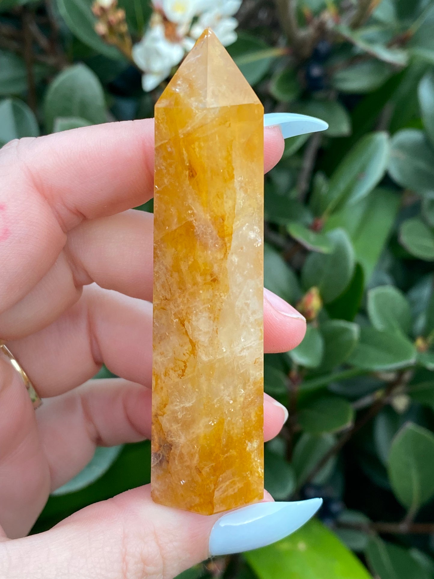 Golden Healer Quartz Polished Point - 56g