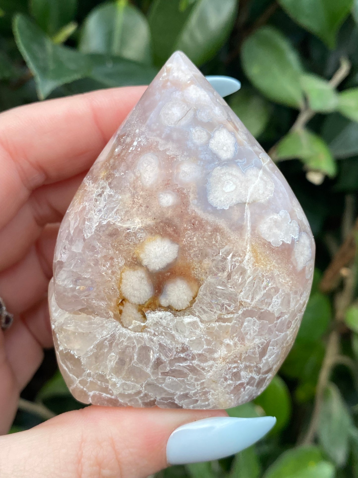 Flower Agate Flame -178g