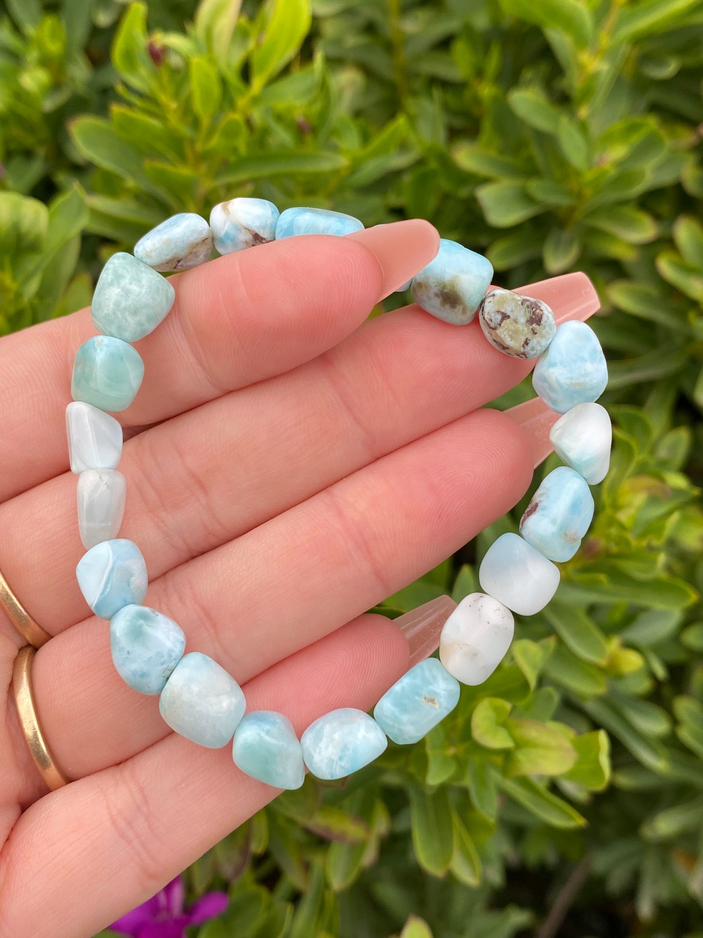 Larimar Tumble Bracelet