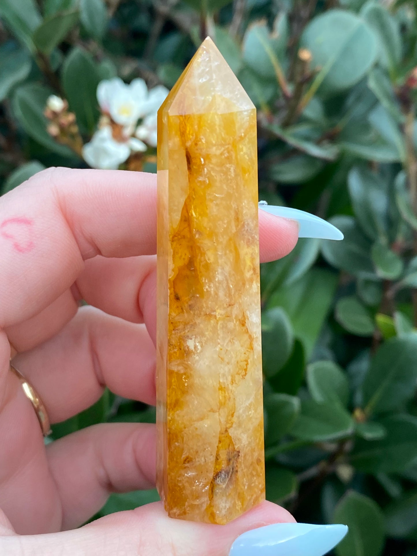 Golden Healer Quartz Polished Point - 56g