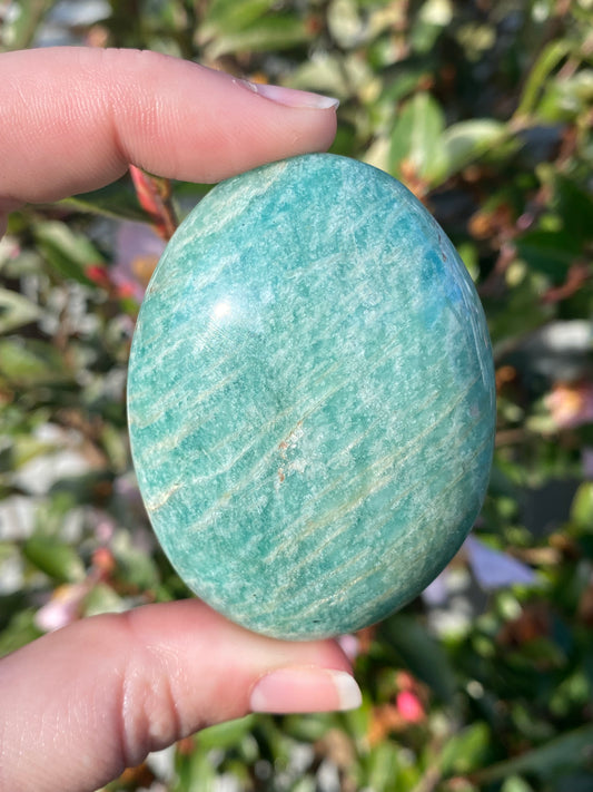 Amazonite Palm Stone - 106g