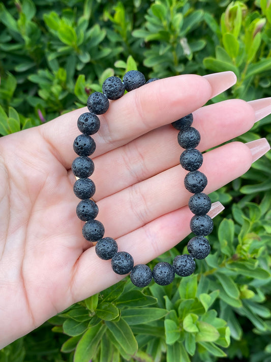 Lava Stone 8mm Bracelet