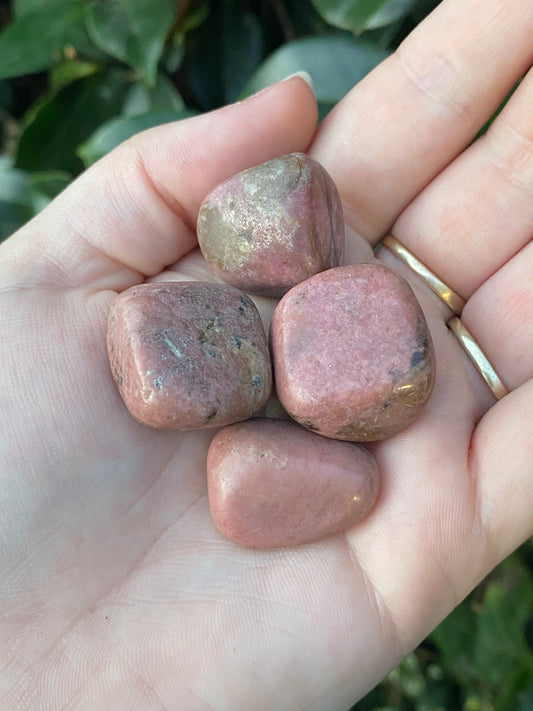 Rhodonite Tumble - Each