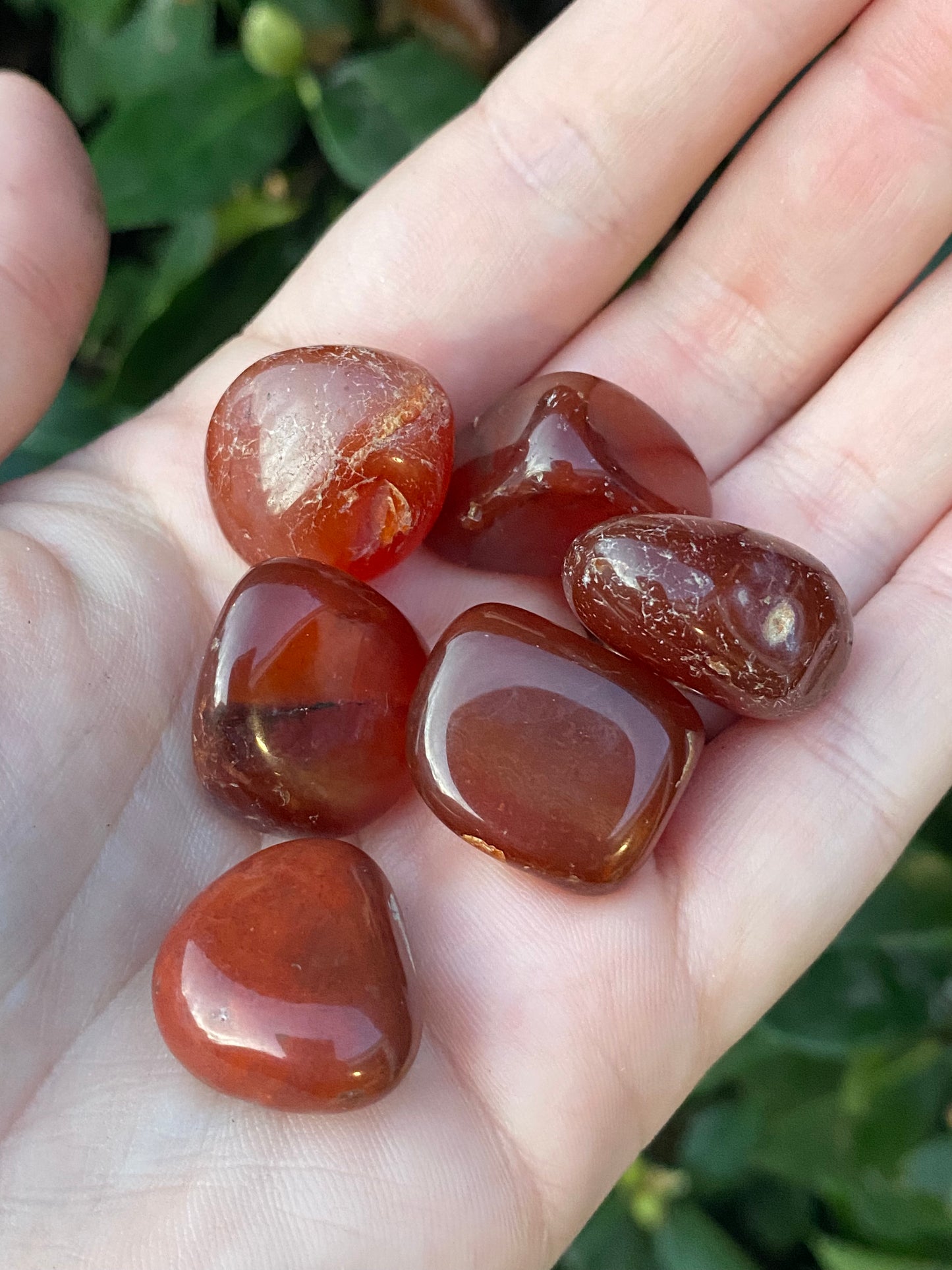 Carnelian Tumble - Each